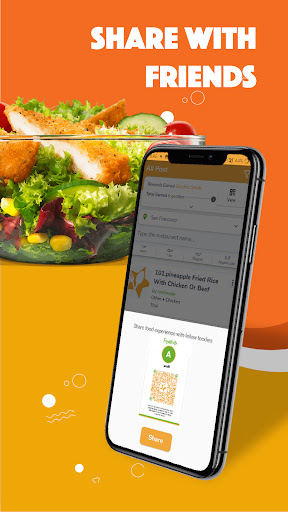 Screenshot of Food Rating App - Foodaholix