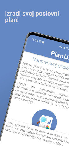 Android application PlanUP screenshort