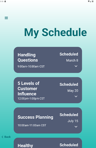 Tero Learning Screen 3