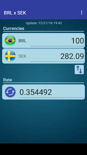 Brazil Real x Swedish Krona screenshot 1