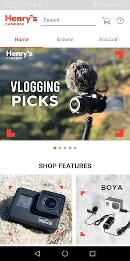 Henry's Camera PH Screenshot 1 - AppWisp.com