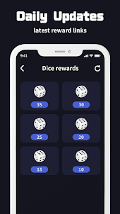 MG Rewards - Daily Dice Links