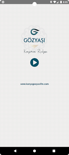 Android application Gözyaşı FM screenshort