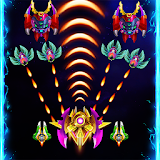Space attack - infinity air force shooting icon
