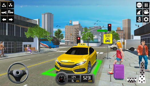 Taxi Sim: Car Driving Game