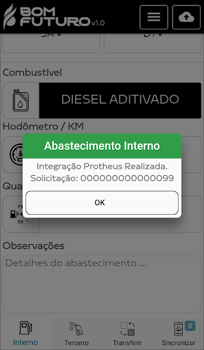 BF Abastecimento Screen 2