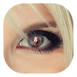 Eye Photo Frames, Girl's Eye Lens Photo Editor icon
