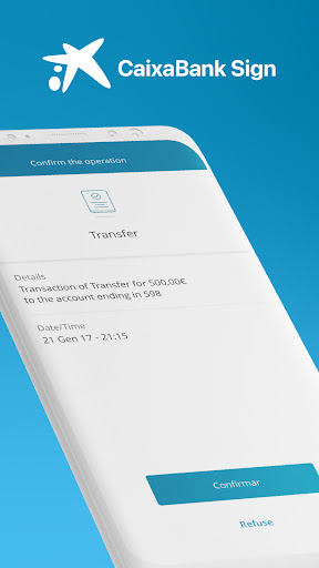 Android application CaixaBank Sign - Digital sign screenshort