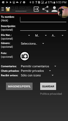 OJARADIO Screen 2