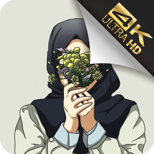 Hijab Cartoon Parallax Effects logo