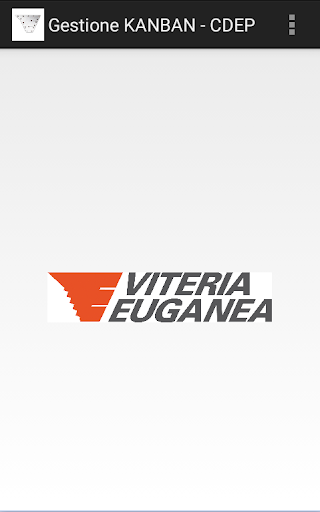 Android application Gestione KANBAN-CONS. STOCK screenshort