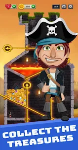 Pirate Treasures: Pull the Pin