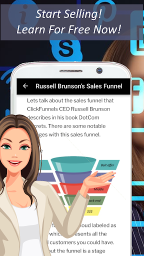 Marketing Sales funnels Course Screen 3
