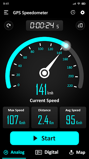 GPS Speedometer - Odometer App - Maps & Navigation - apps