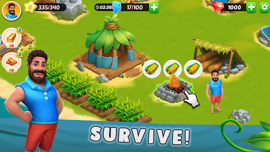 Kong Island MOD APK :Farm & Survival (Unlimited Diamonds) Download 7