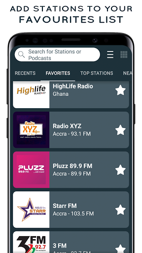 Radio Ghana FM - Online Radio Screen 3