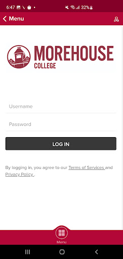 Morehouse College App Screen 3