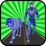 Multi Cheetah Speed hero Vs Wild Animals icon