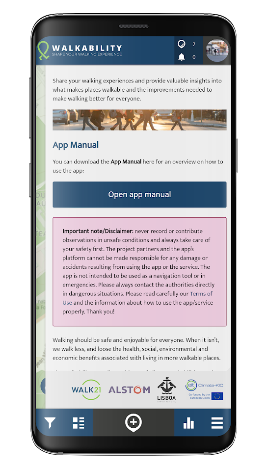 #5. Walkability (Android) Ved: SPOTTERON