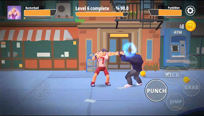 #3. Super Street Fighter vs Gang (Android) By: 165 Studio