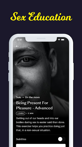 Android application Sex Pleasure Education screenshort