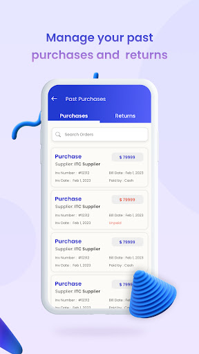 EMS: Stock & Billing Made Easy Screen 3
