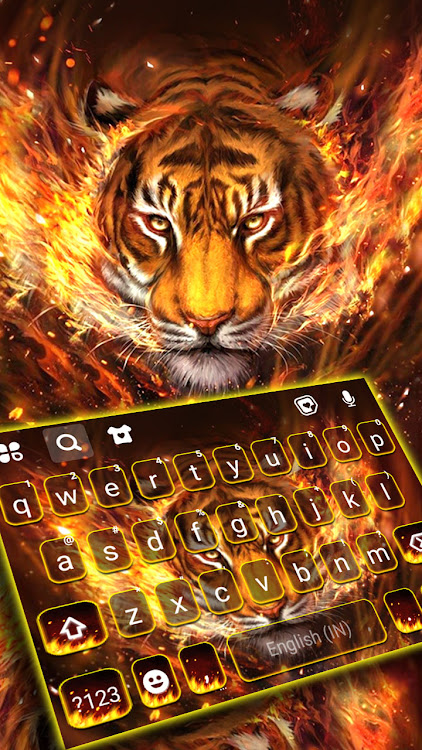 Tiger Flames Theme - 6.0.1222_10 - (Android)