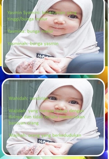 Muslim girl baby names and the