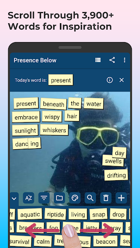Poetry Magnets: Poems & Lyrics Screen 2