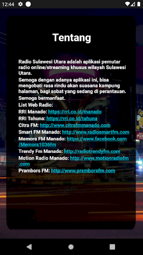 Radio Sulawesi Utara Screen 3