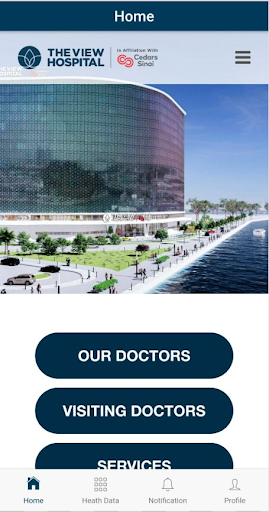 Android application Elegancia Healthcare screenshort