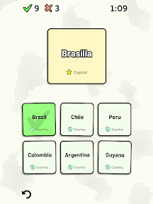 South American Countries Quiz screenshot