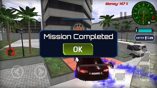 Audi Real Police Chase Drift