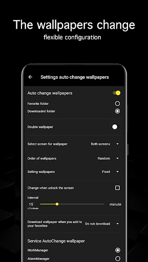 Screenshot of Black Wallpapers 4K (Dark)