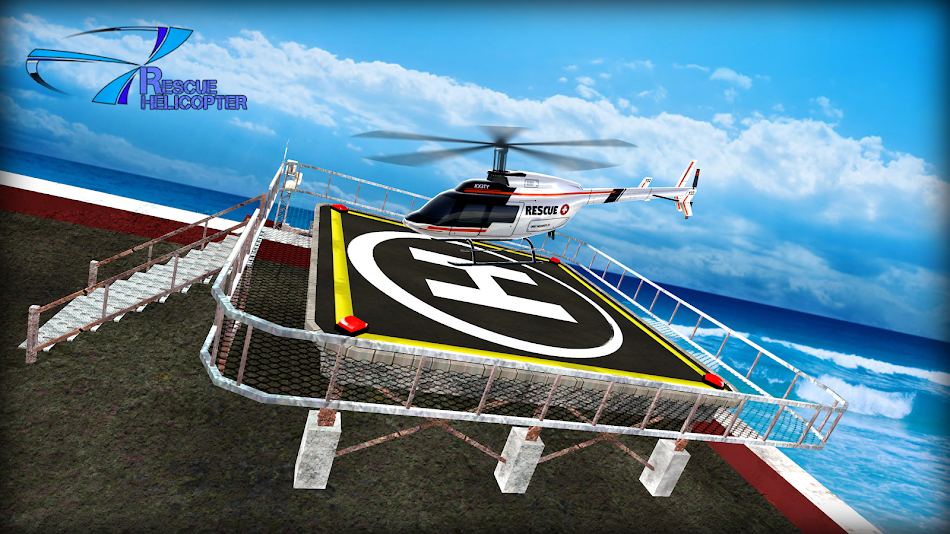#4. Helicopter Games Rescue Games (Android) Göre: Kool Games