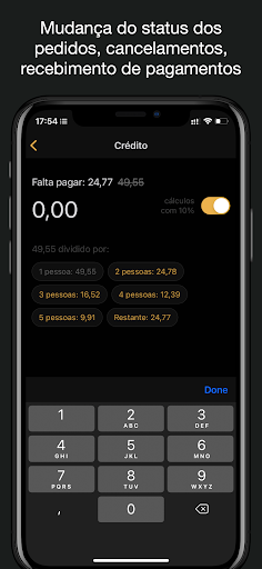 MENUR: Pedidos e Autopagamento Screen 2