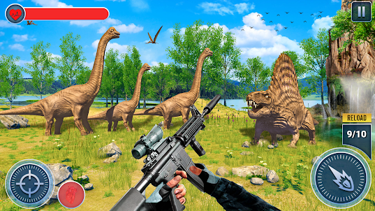 Wild Real Dinosaur Hunter Game
