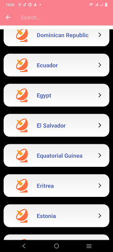Satellite Finder (DishAligner) Screen 3
