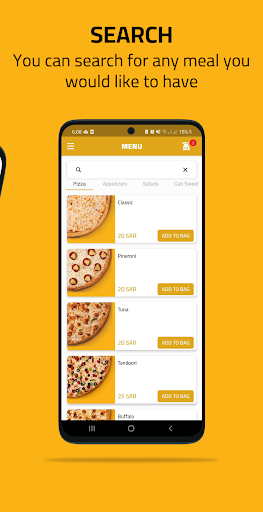 Screenshot of Cab Pizza | كاب بيتزا