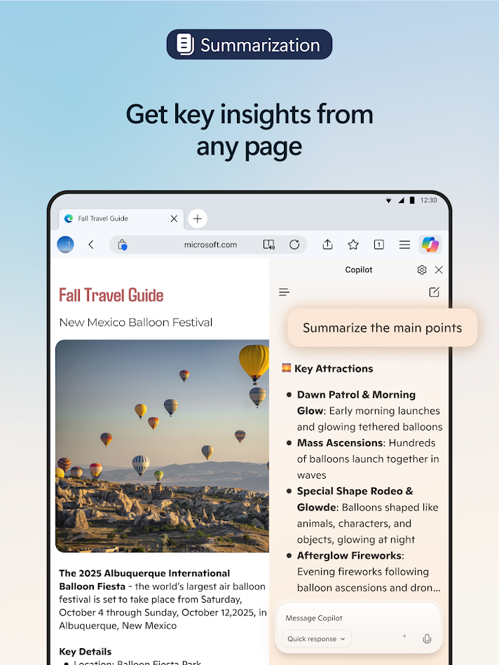 #10. Microsoft Edge: AI browser (Android) Podle: Microsoft Corporation