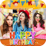 Cover Image of Download Birthday Video Maker with Song and Name 2.0.23 APK
