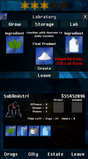 SlingWars Screen 2