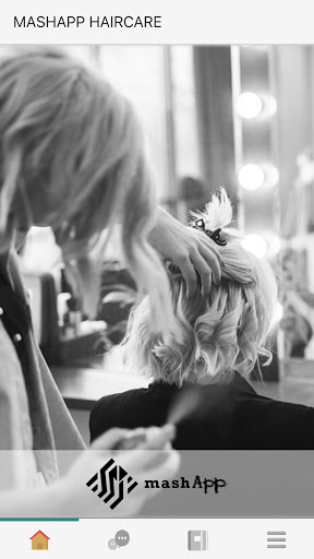 Android application Mashapp Haircare screenshort