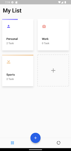 Android application Todo App screenshort
