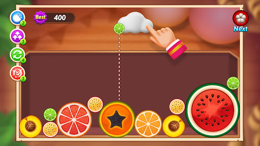Android application Watermelon Crush screenshort
