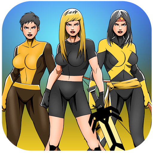 Create your own Superhero Girl logo