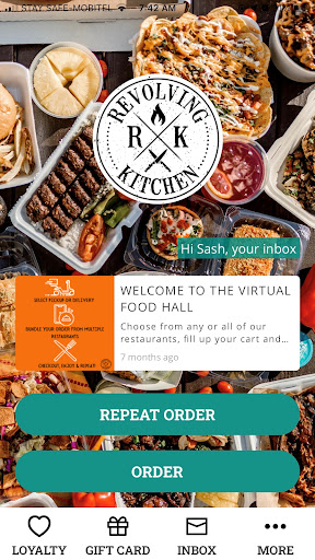 Android application Revolving Kitchen screenshort