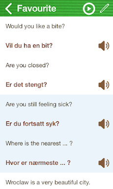 Learn Norwegian Phrasebookのおすすめ画像4