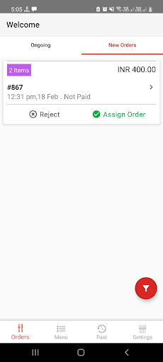 Huber Store App Screen 2