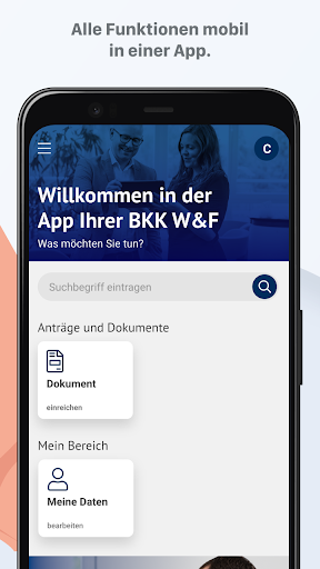 meine BKK W&F OGS Screen 2